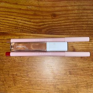 Lip Liner and Lip Gloss Set ACE BEAUTE
